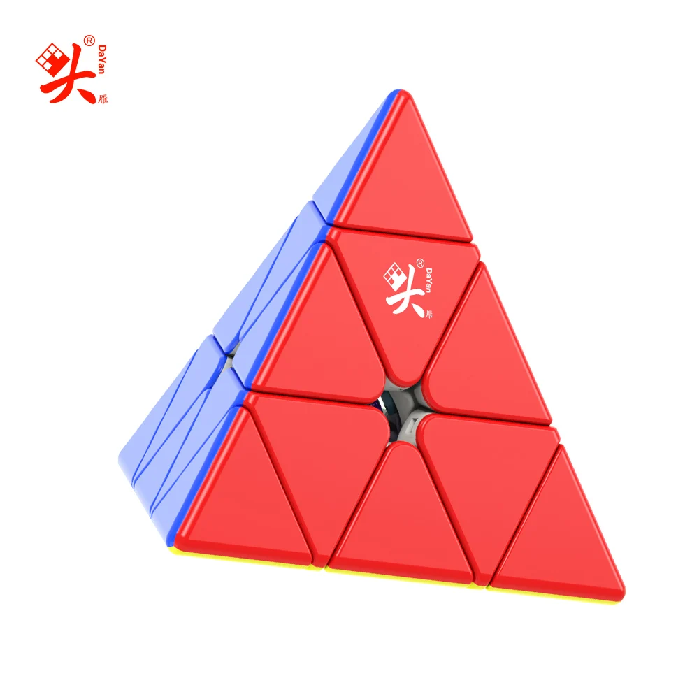 [JudyCube] Danyan Pyraminx V3M Cubo Mágico Magnético de Velocidade Stickerless Fidget Toys Dayan Pyramid V3 M Cubo Mágico Quebra-cabeça