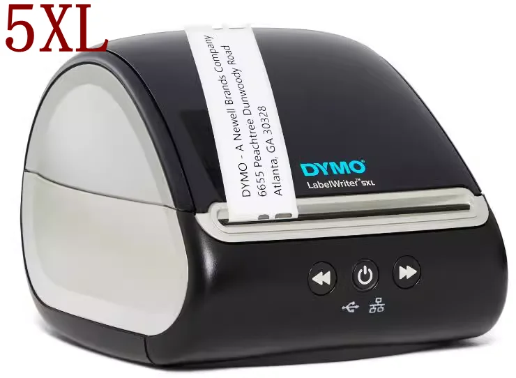 Imagem -04 - Impressora de Código de Barras para Impressora de Etiquetas Dymo Impressora Térmica Autoadesiva Lw4xl ou Lw5xl 300dpi Novo Original