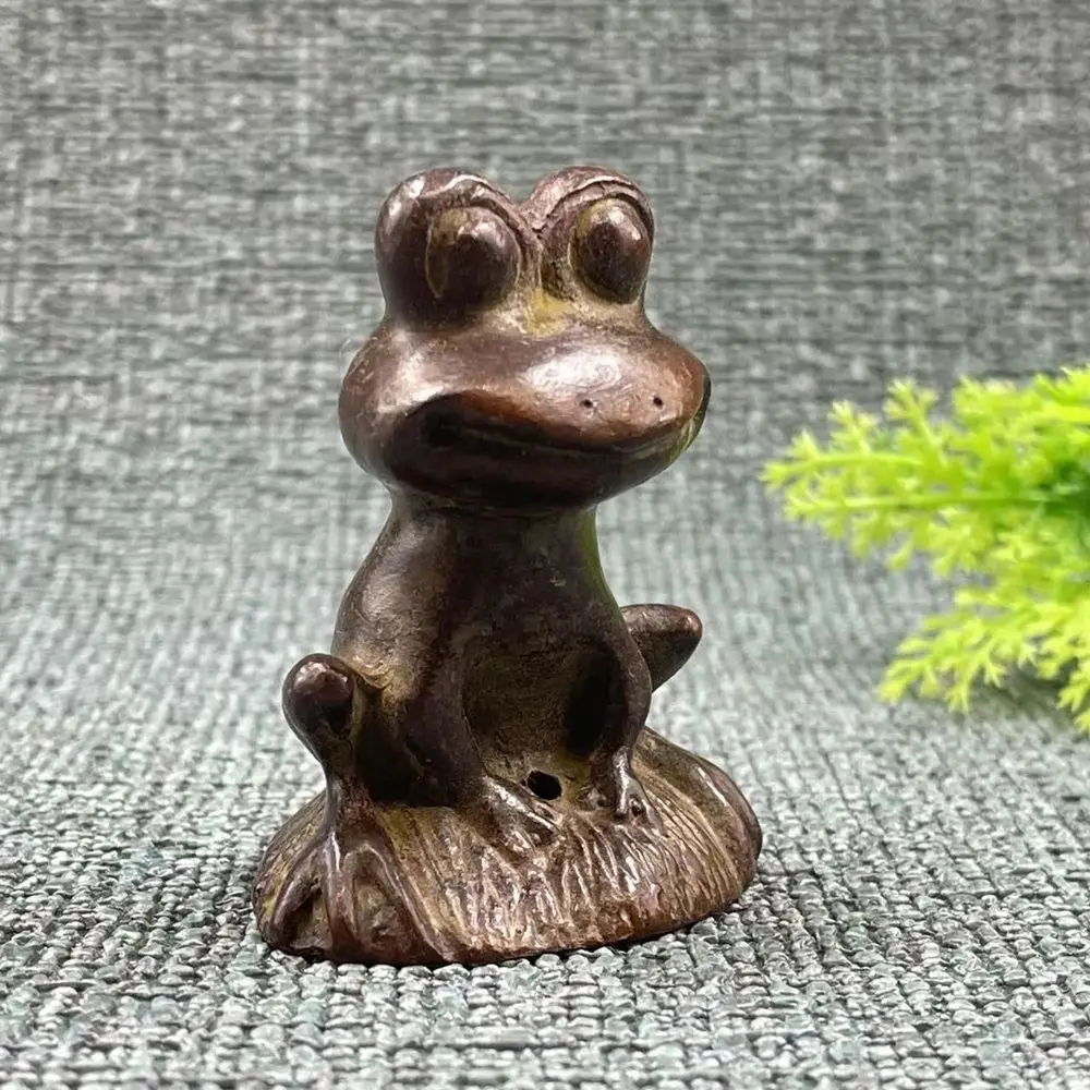 Sitting frog incense burner Sticks Holder Statue for Tea Home Decor Ornaments