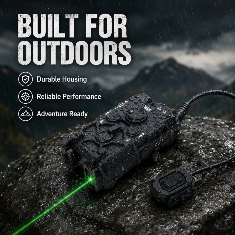 Camping Leisure Spare Component Multifunctional Container Dual Tone Indicator Flashlight Assembly Set