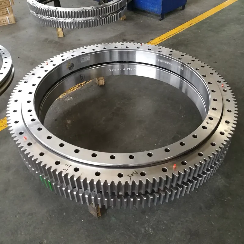 Low Friction Large Slewing Ring Bearing for Port Crane Tower Crane Mining Excavator Marine Machinery