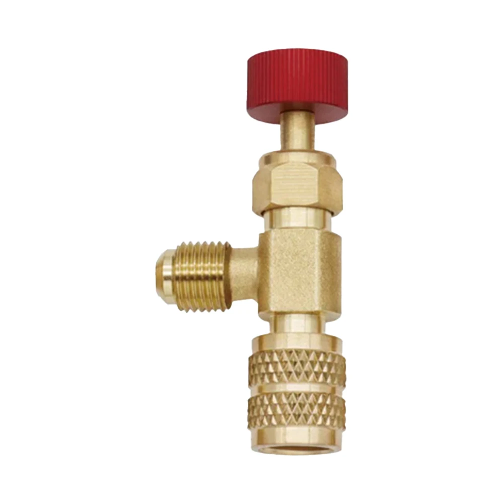 Air Conditioning Fluoride Safety Valve R22 R410 Connector Safety Adapter For Various Refrigeration Maintenance And Construction