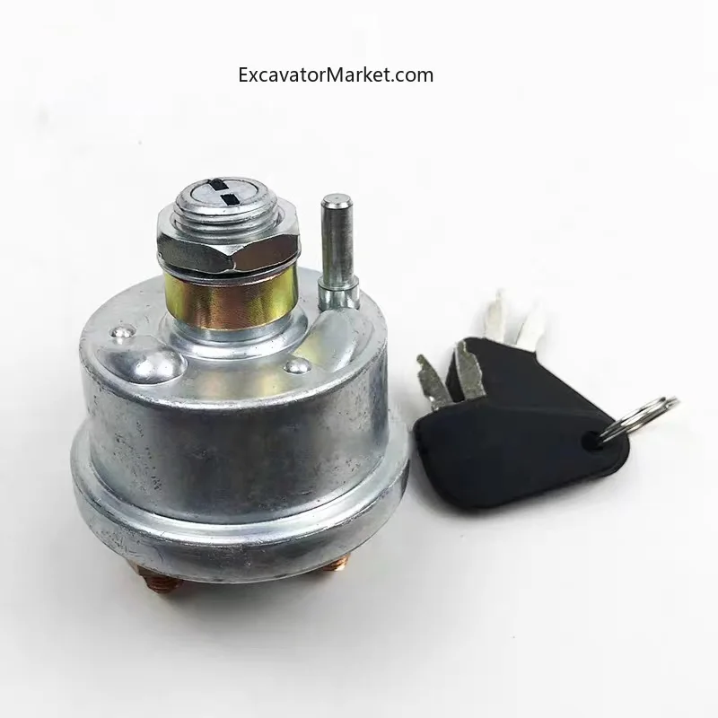 For excavator Excavator battery switch ignition power starter dual wire for CATERPILLAR CAT 120/312/200/B/C