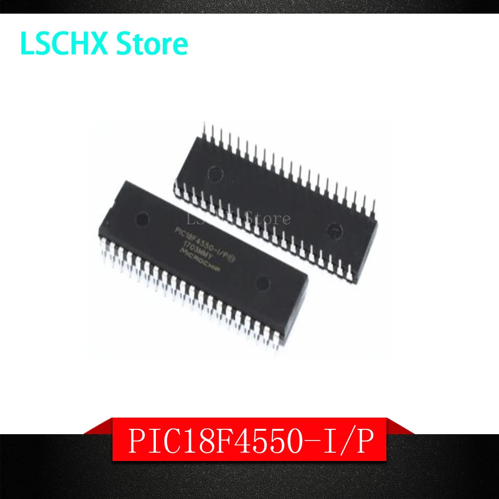 

1PCS PIC18F4550-I/P PIC18F4550 18F4550 USB Microcontrollers DIP40 IC PIC MCU 16KX16