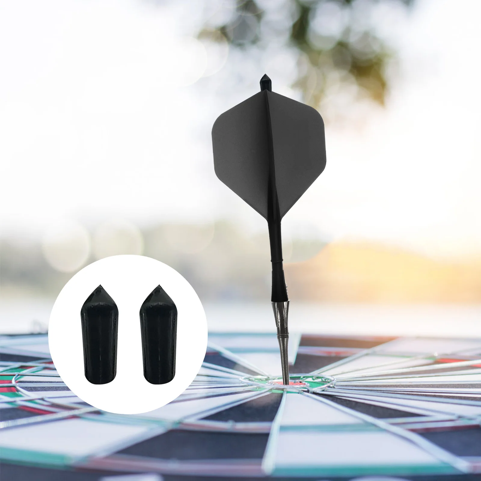 

40pcs Flight Wing Durable Plastic Dart Accessory Fixator For Long-Lasting Use Outdoor Game Supplies