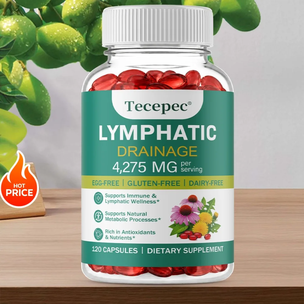 Lymphatic Drainage - Lymphatic System Support, Detox & Cleanse, Fluid Balance, Immune Support Your Immune Defenses Naturally