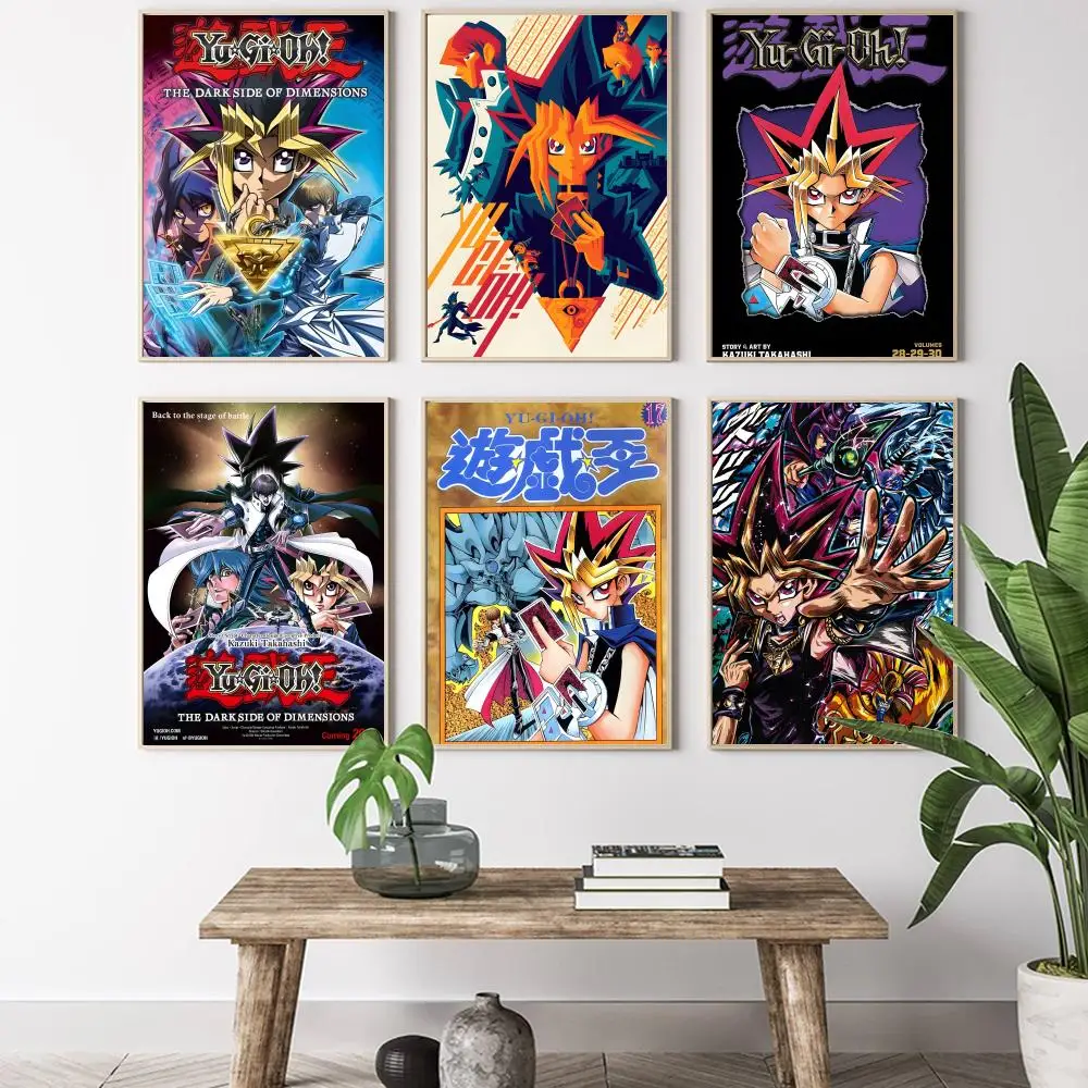 Duel Monsters YuGiOh Anime Good Quality Painting Calligraphy Canvas Poster: Crease Free Waterproof Durable All Space Wall Decor