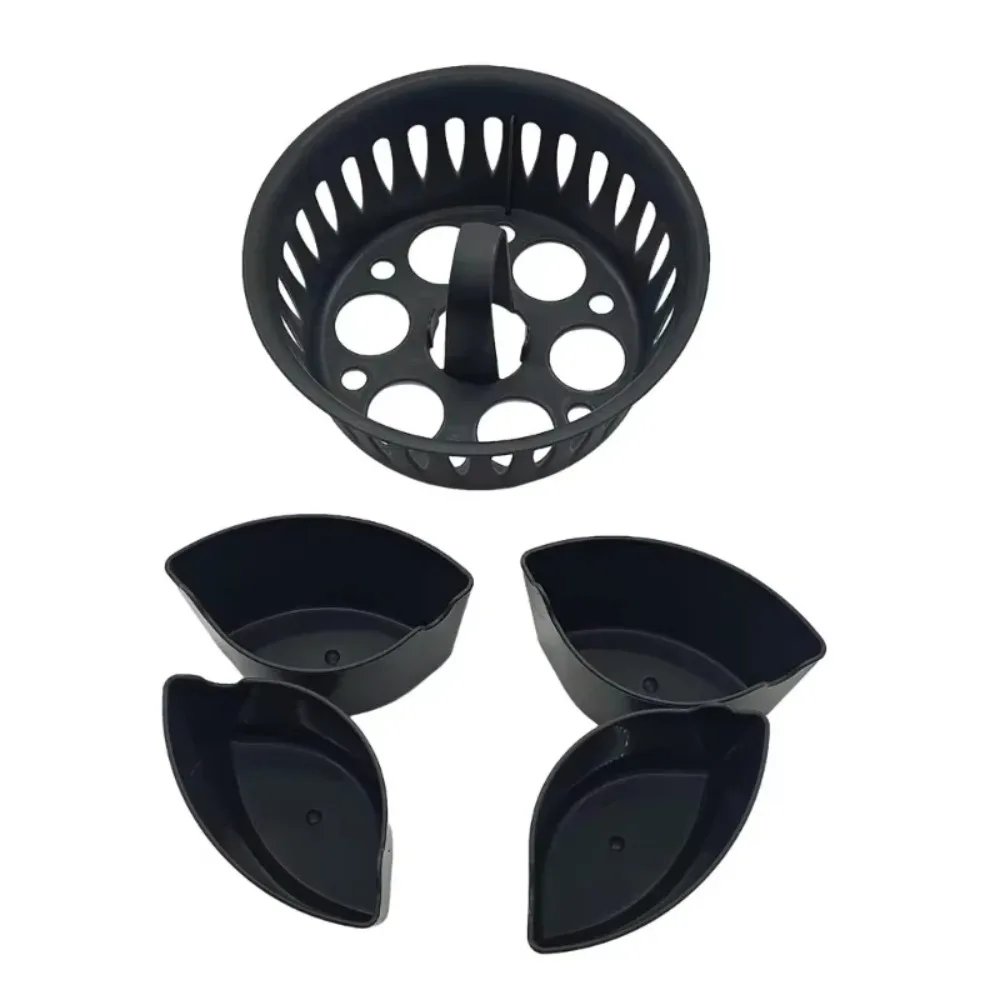 Dual Function Egg Cooker Basket Removable Poaching Cups Dishwasher Safe Egg Steamer Basket for TM5 TM6 Machine Accessories
