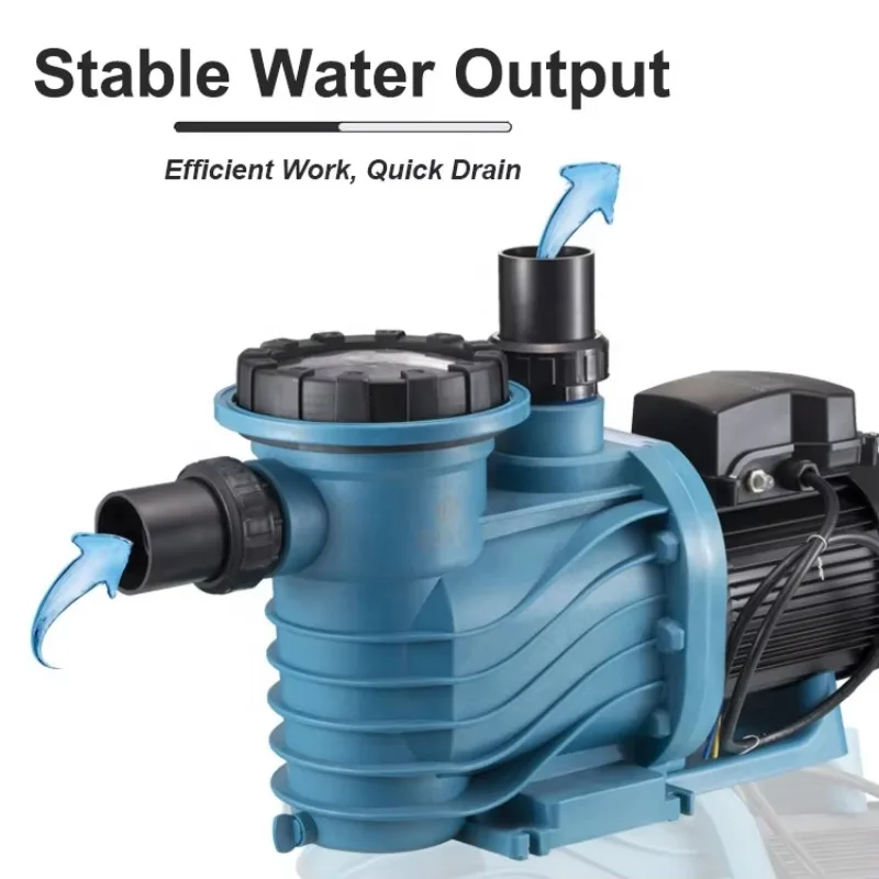 AKP Plastic Series Electric Motor Pump For Aquarium And Swimming Pool Sand Filter Circulating Water Pump