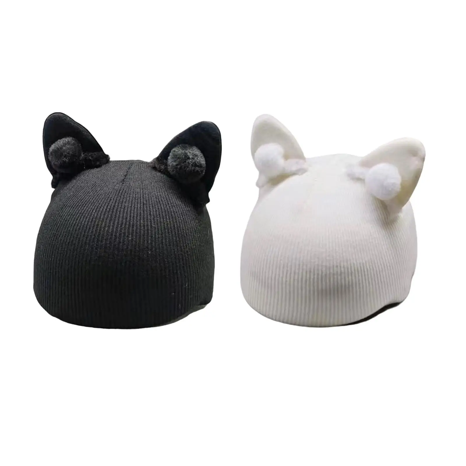 

Ski Helmet Cover Snow Board Helmet Cover with Ear Balls Outdoor Sports Accessory for Photo