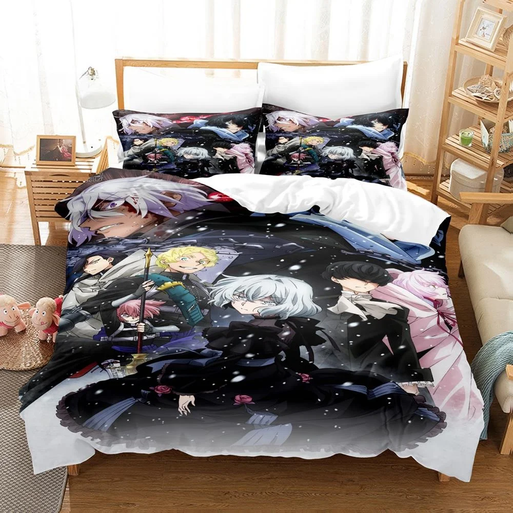 3D Print Anim The Case Study of Vanitas Bedding Set Single Twin Full Queen King Size Bed Set Adult Kid Bedroom Duvet cover Sets