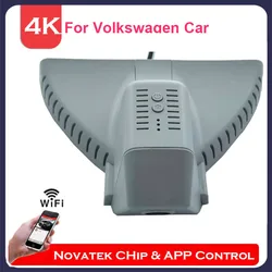 4K HD Plug And Play Wifi DVR Dash Cam for Skoda Superb B8 3V 2015 2016 2017 2018 2019 2020,Front and Rear Cam With APP Control