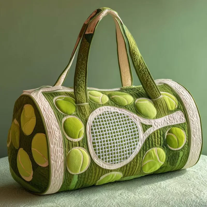 

Tennis Pattern 3D Print Sports Tote Bag, Zipper Closure, Handbag & Shoulder Bag for Women, Casual Gym & Tennis Travel Duffel Bag