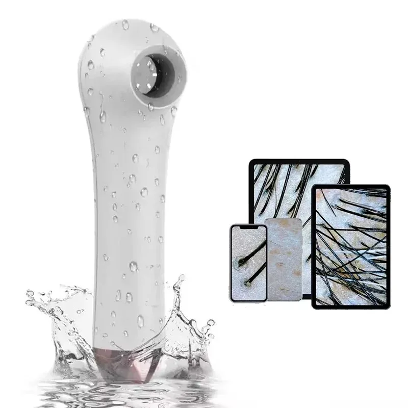 متعددة الوظائف فروة الرأس الجلد بصيلات الشعر الكاشف HD البصرية الجلد محلل آلة المكبر منظار الجلد اتصال الهاتف اللوحي