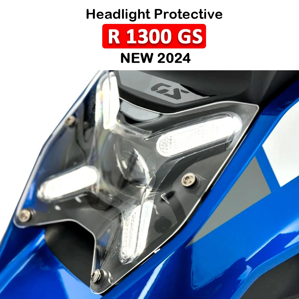 

For BMW R1300GS Motorcycle PC Material Headlight Protector Light Cover Protective Guard R 1300 GS R1300 GS R 1300GS r1300gs 2024