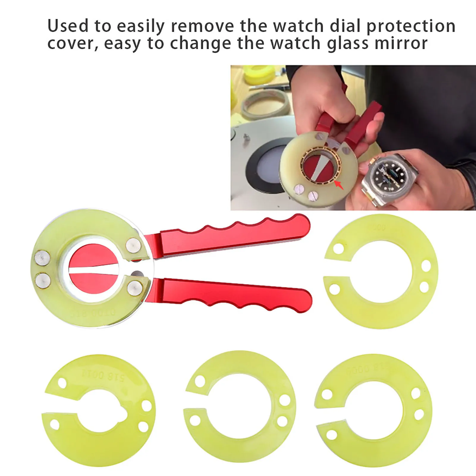 Professional Watch Bezel Opener Removal Tool Watch Repair Tool Accessory for Watchmakers Watch Bezel Opener Watch Bezel Removal
