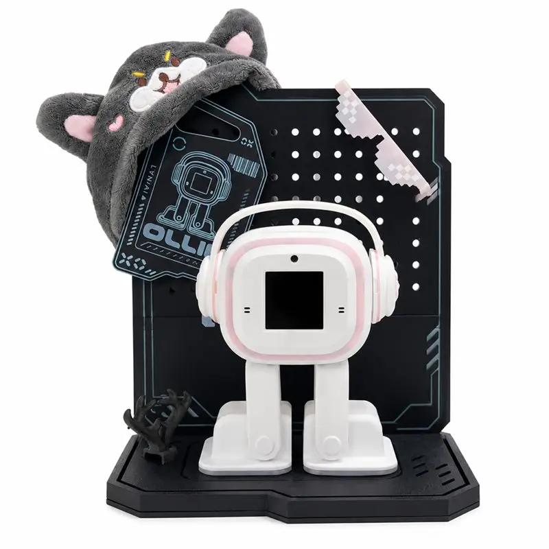 A53M-AI Companion Robot With Camera Voice Chat Touch Interaction Intelligent Emotion Perception Music Stories News Weather