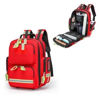 Kits de primeros auxilios, mochilas de rescate de emergencia, almacenamiento ordenado de gran capacidad, Kits de supervivencia para acampar al aire libre, Kits médicos