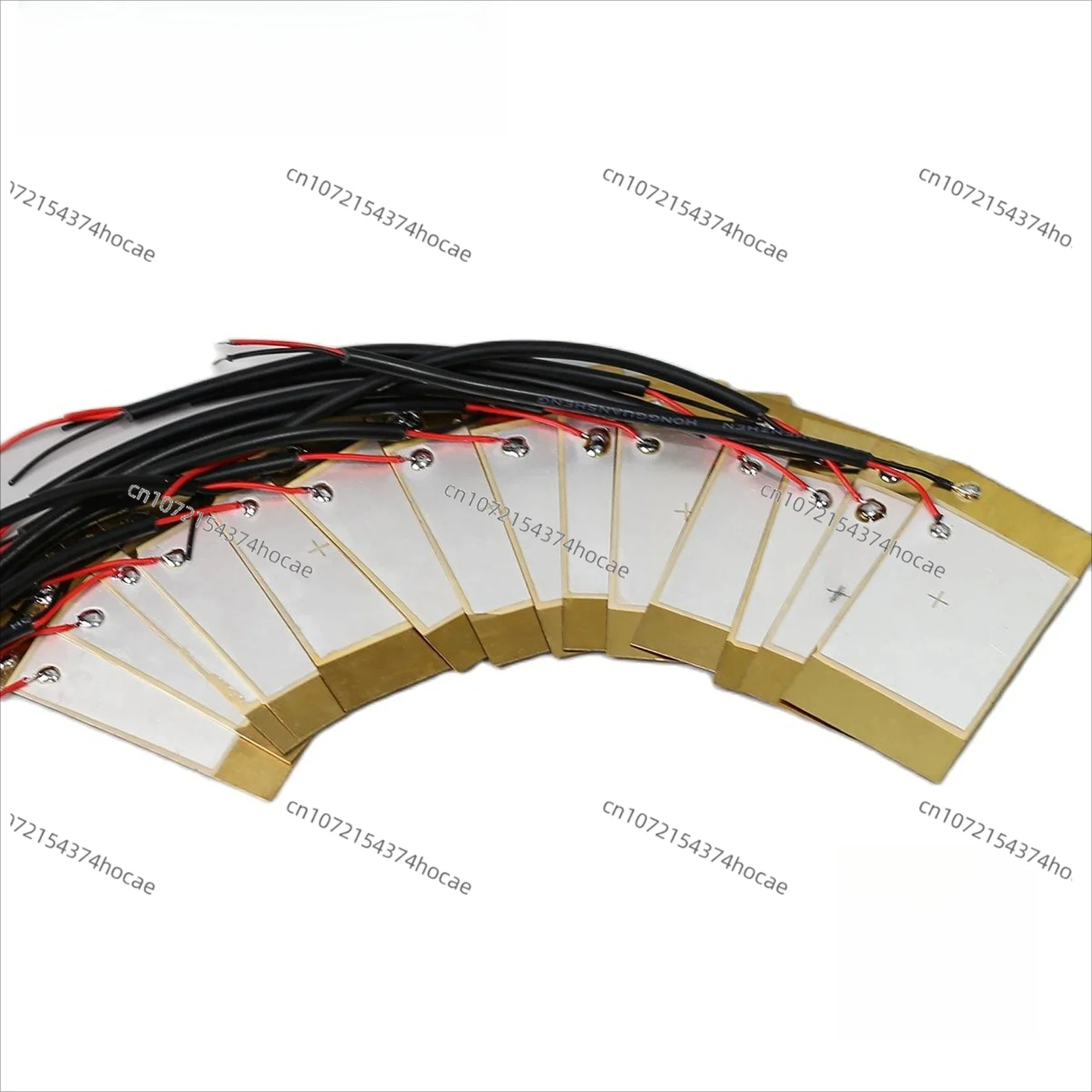 Square PZT5 Piezoelectric Ceramic Disc, Vibration Sensor & Pressure Sensitive Power Generation Ceramic Sheet