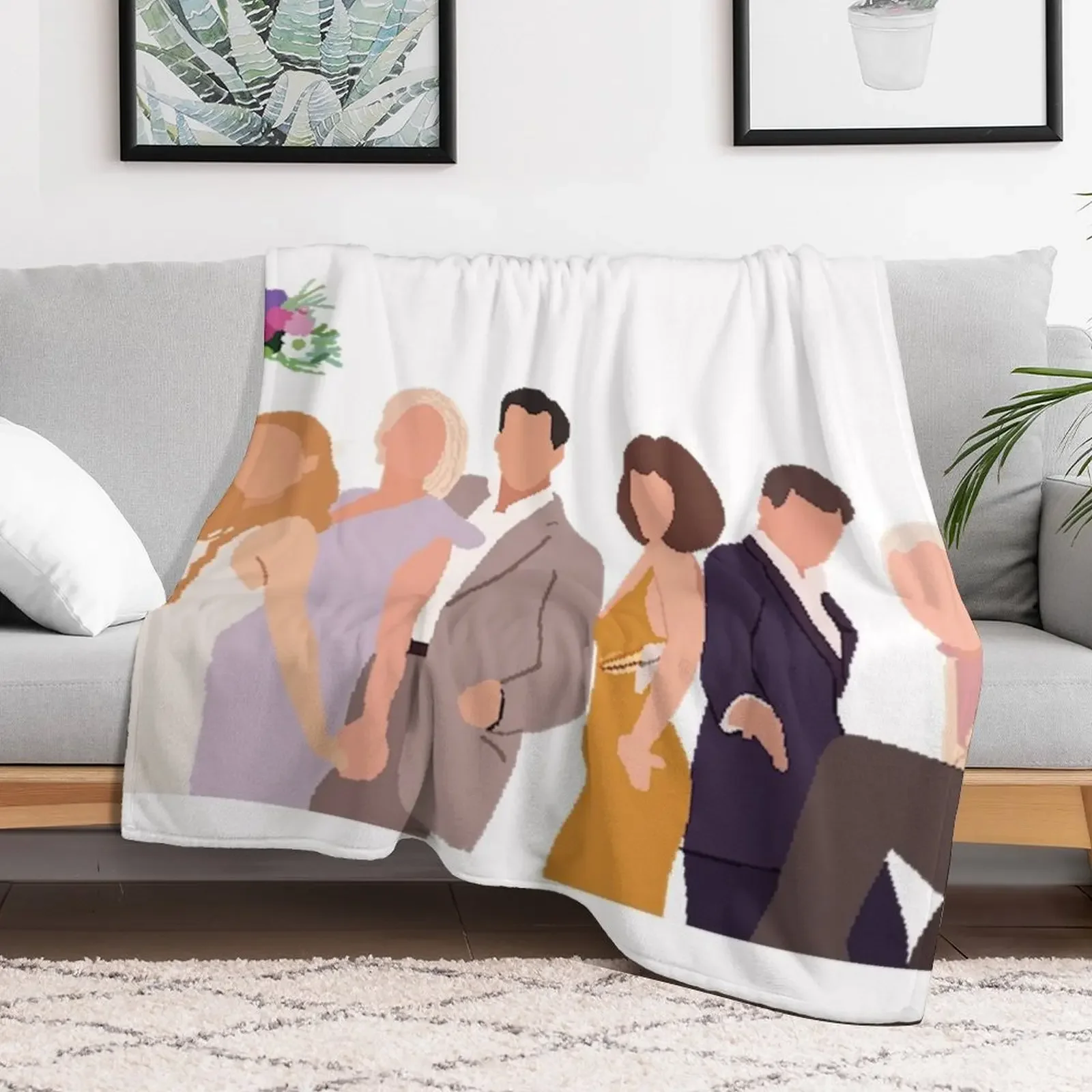 Mamma Mia! Throw Blanket Stylish Decor Blanket Gift for Friends Roommate