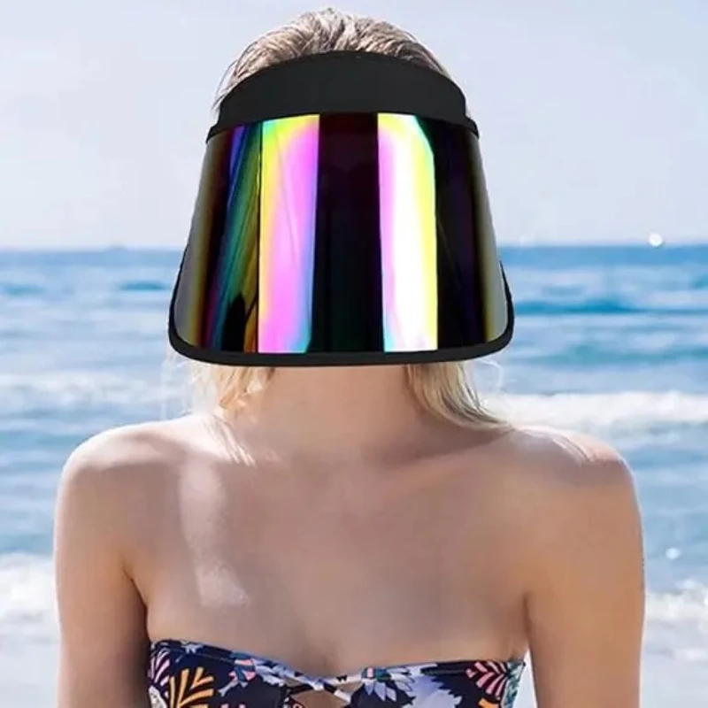 

Женская летняя пляжная шляпа с широкими полями, впитывающими пот, пыленепроницаемая и солнцезащитная шляпа с защитой глаз UPF50+