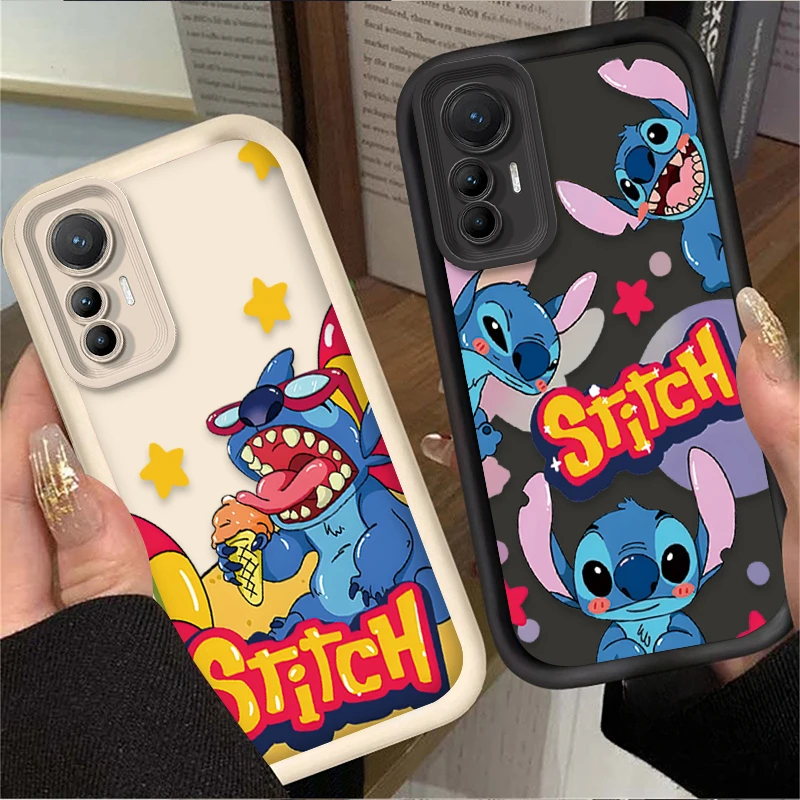 Anime Disney Lovely Stitch Case for Xiaomi POCO X6 X5 X4 GT X3 NFC F3 F4 F5 F6 M6 Pro 4G M5S C65 13T 12T 11T 13 12 11 Lite 5G NE