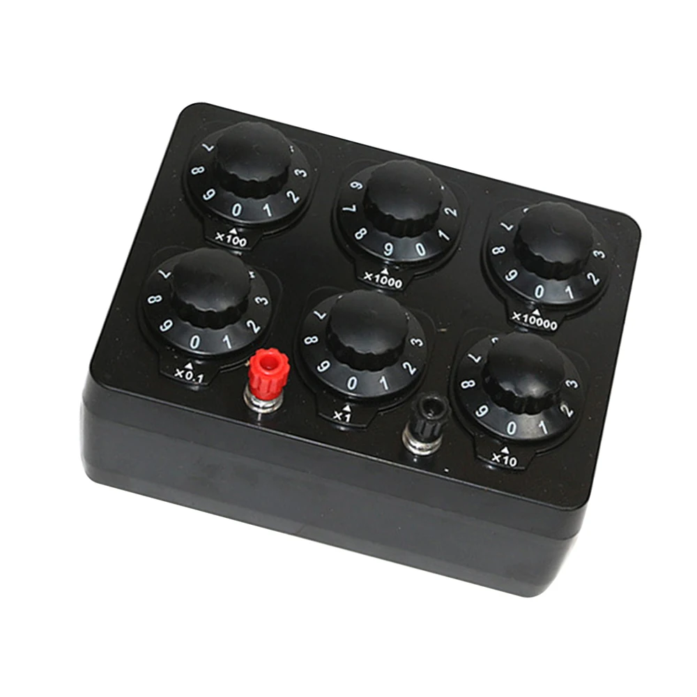 0-99999.9 Ohm Simple Resistance Box Precision Variable Decade Resistor Teaching Instrument Teaching Resistance Box
