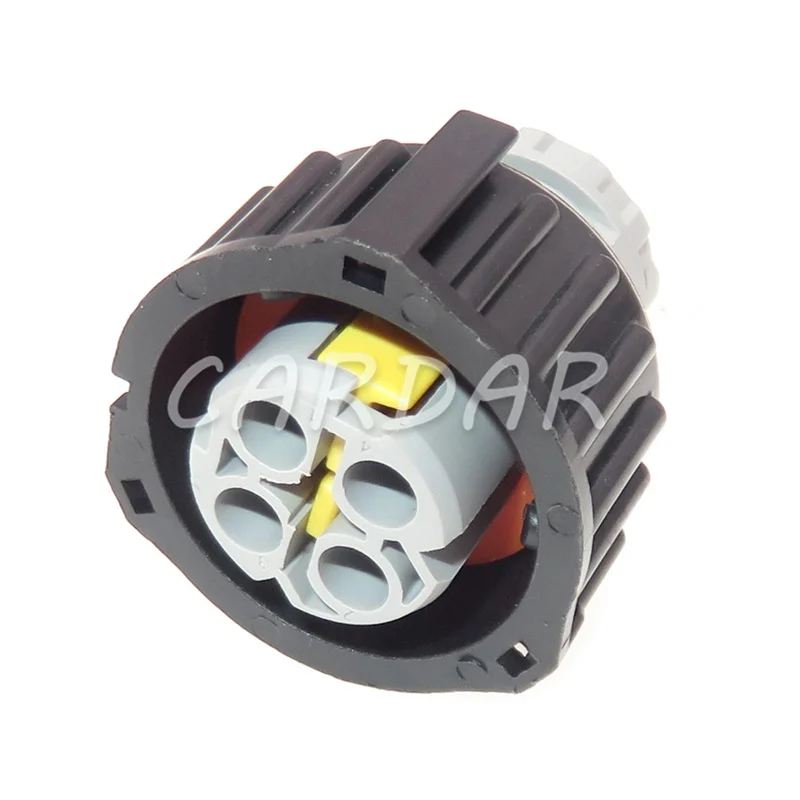 1 Set 4 Pin Auto Sealed Socket 2-1813099-1 Gray Automobile Wire Cable Waterproof Connector AC Assembly