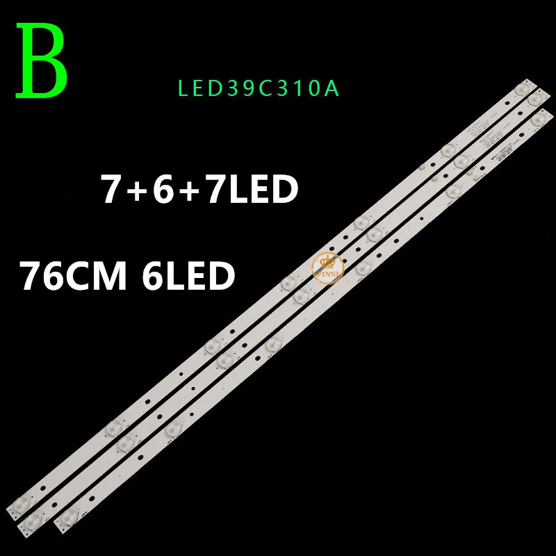ل Lehua LED 39C310A ضوء الشريط D39-2000 JS-LB-D-JP3920-052DBAD الخلفية 10 أضواء 100% جديد