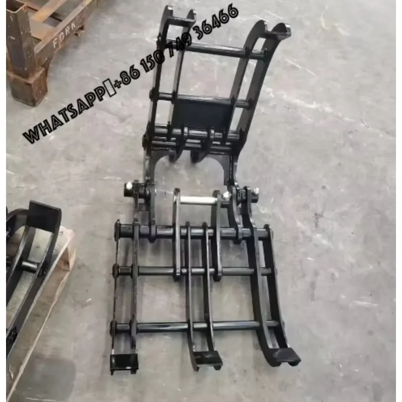 Wholesale Mini Digger Accessories 0.8t-2t Excavator with Grapple Attachment and Free Delivery Pump As Core Component