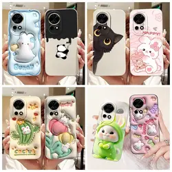 For Huawei Nova 11 12S Lite Case Nova11 SE Shell Cartoons Soft Silicone Proective Full Cover For Huawei Nova 12 SE Phone Fundas