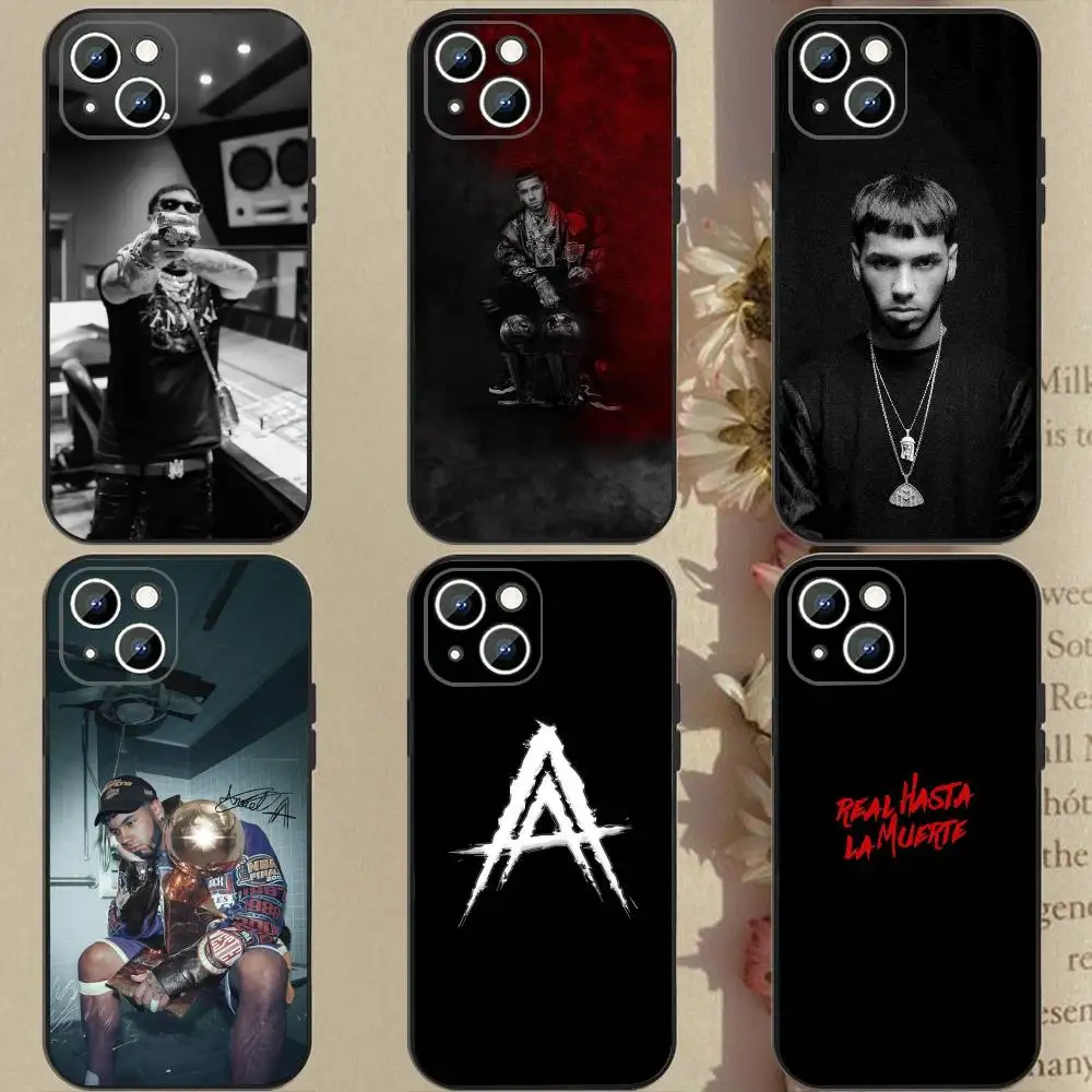 Anuel AA Real Hasta La Muerte Phone Case For iPhone 17 16 15 11 12 14 13 Pro Max Mini X XS XR 7 Plus SE 17E Air Shockproof Cover
