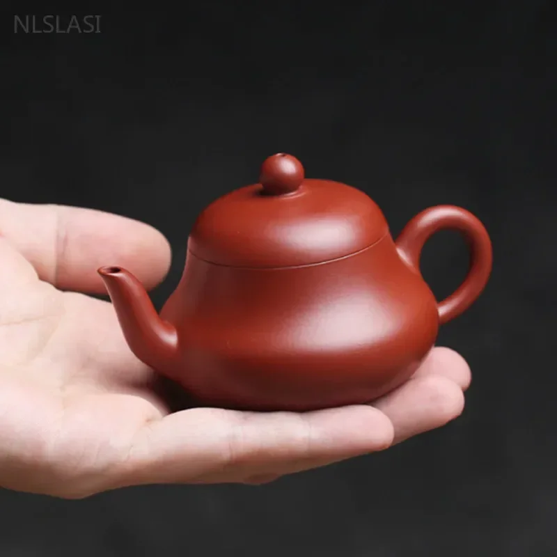 Small Capacity Dahongpao Beauty Teapot Yixing Purple Clay Filter Tea Infuser Chinese Tea Ceremony Supplies Traditional Teaware