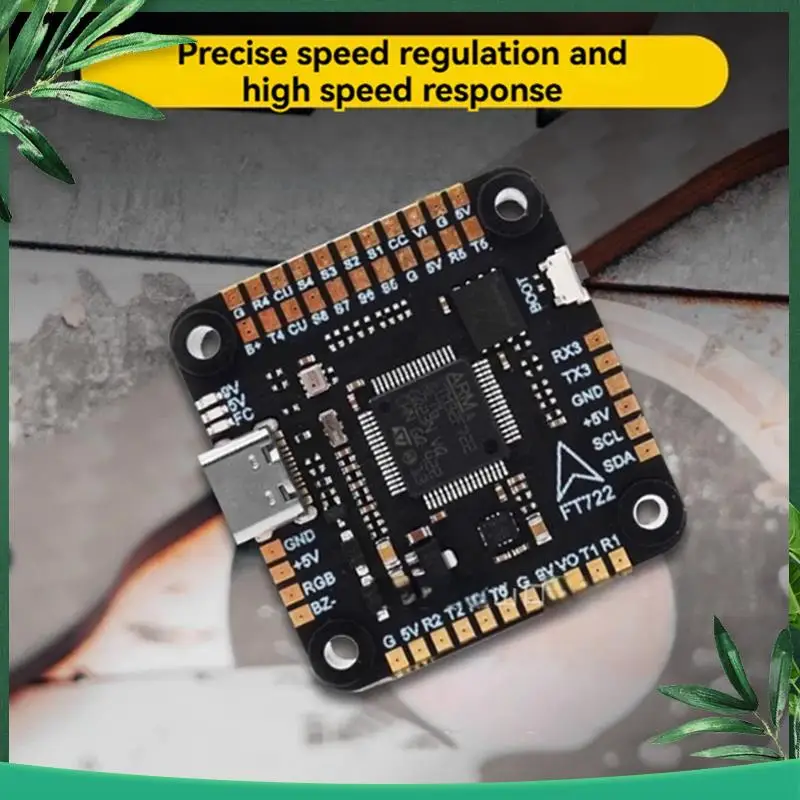 

(NEW) FT-F722X8 PRO Flight Controller Onboard ICM42688 Gyroscope Dual BEC 30.5X30.5Mm For RC FPV Drone