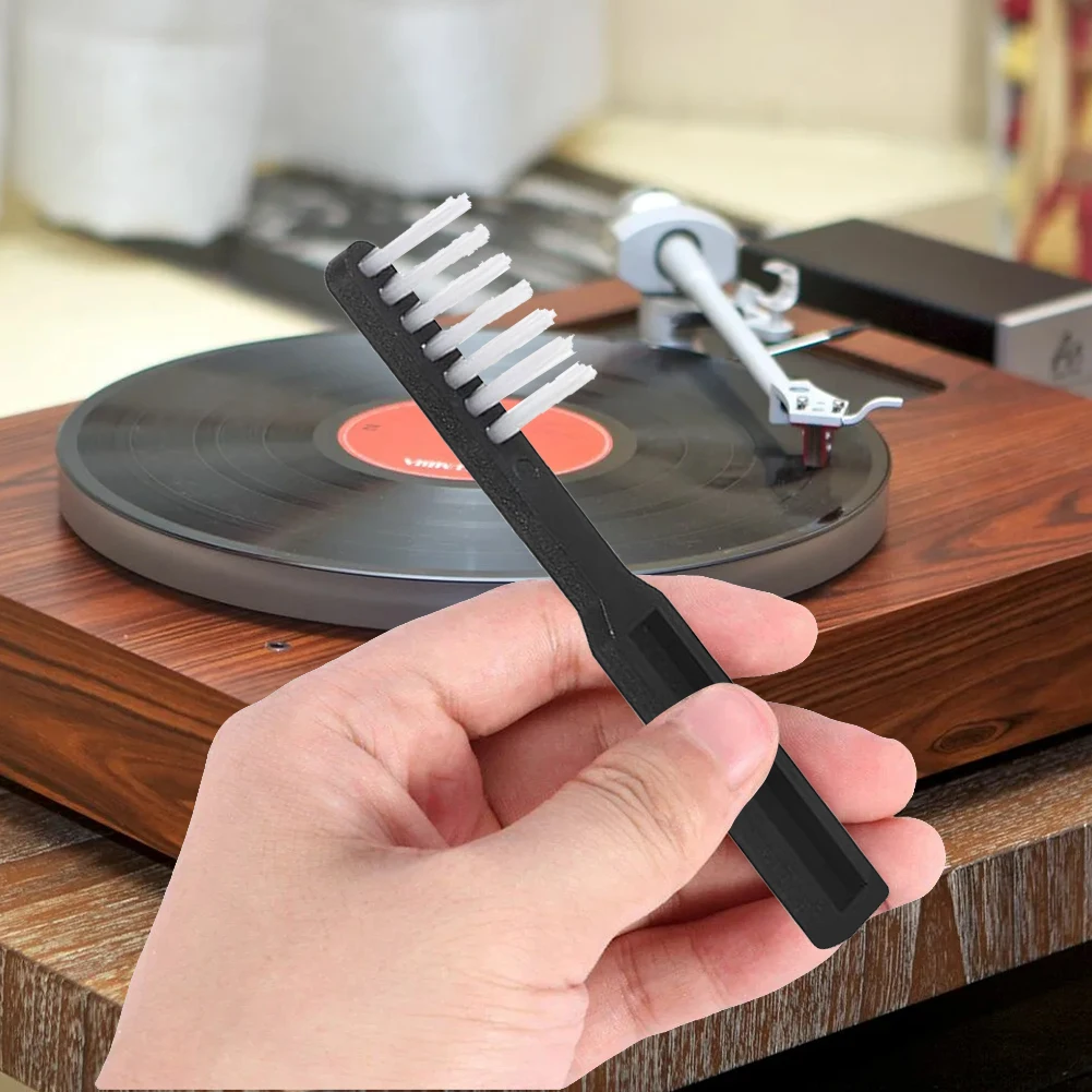 1 Set Dust Remover Brush Vinyl Record Cleaning Brush Record Cleaner Brush Record Player Accessories for Vinyl Cleaning