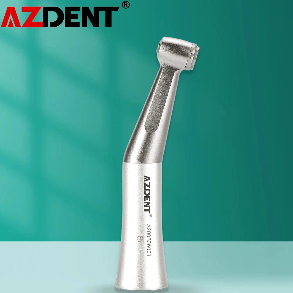 

1:1 Contra Angle Azdent Dental Low Speed Handpiece FG 1.6mm Bur Contra Angle Handpiece Direct Drive 20,000Rpm