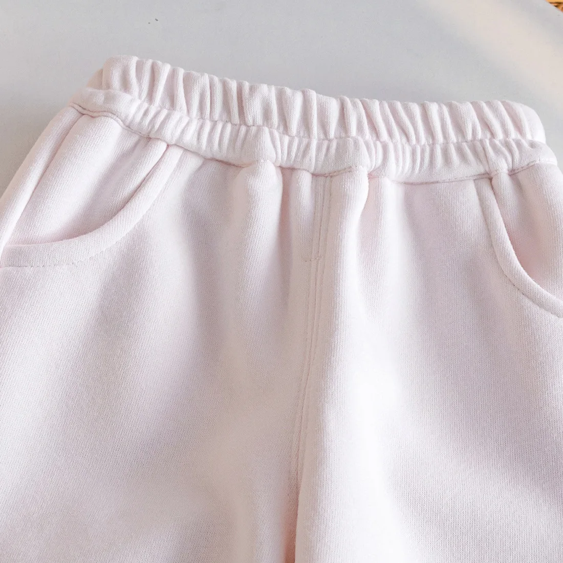 Girls Fashion Leggings 2026 Autumn New Baby Girl Cute Sweet Lace Casual Versatile Sweatpants