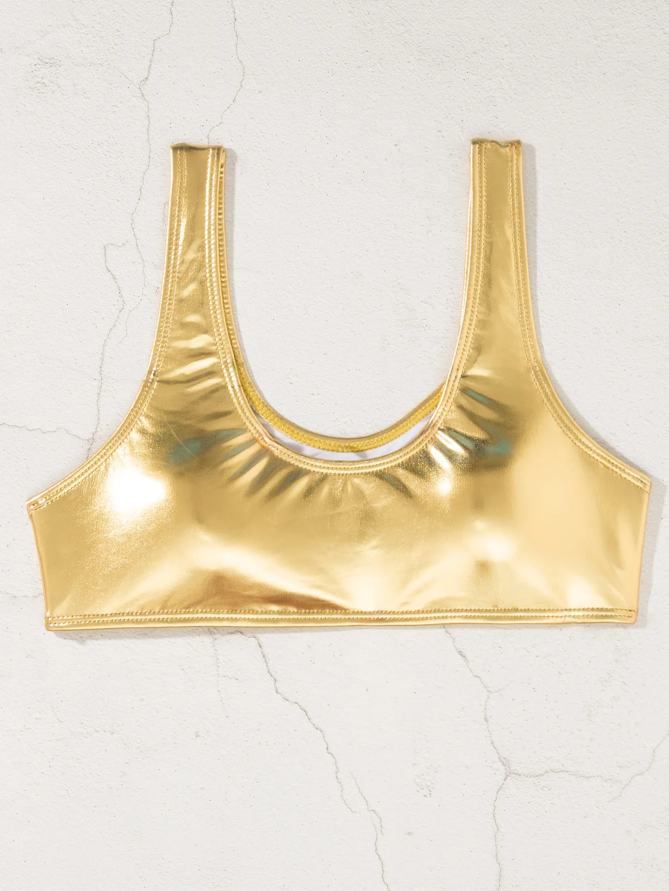 Bikinis deportivos sexis con Tanga, trajes de baño para mujer, traje de baño femenino, conjunto de Bikini bronceado 2025, traje de baño, ropa de playa dorada y plateada, Bikini