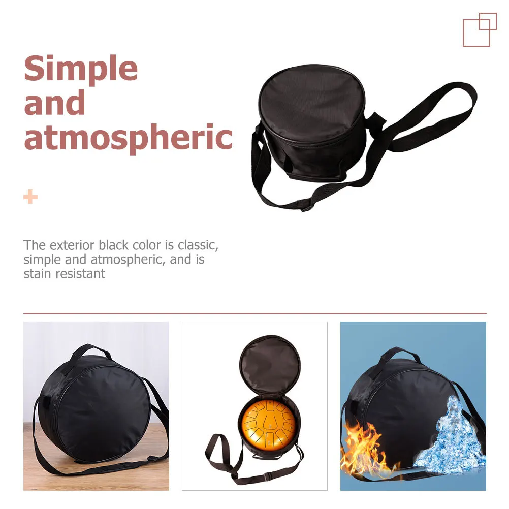 

Anti-Collision Crossbody For Steel Tongue Oxford Cloth Protective Pouch Portable Drum Carrying Bag Simple Design Percussion