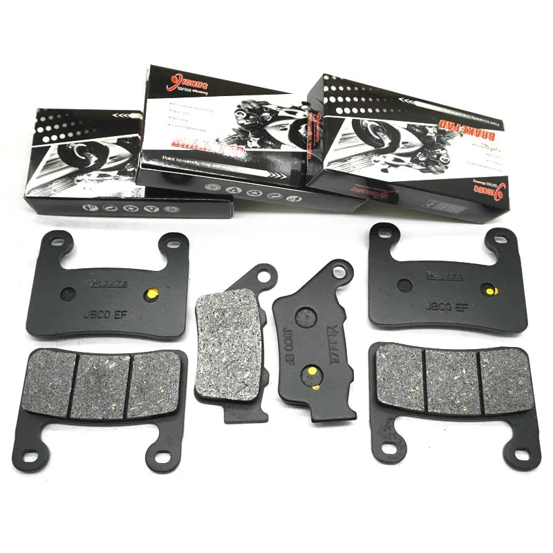 For BMW S1000R 2021 2022 2023 2024 S1000RR Hays Caliper	 2019 2020 2021 Motorcycle Front Rear Brake Disc Pads kit Set Parts