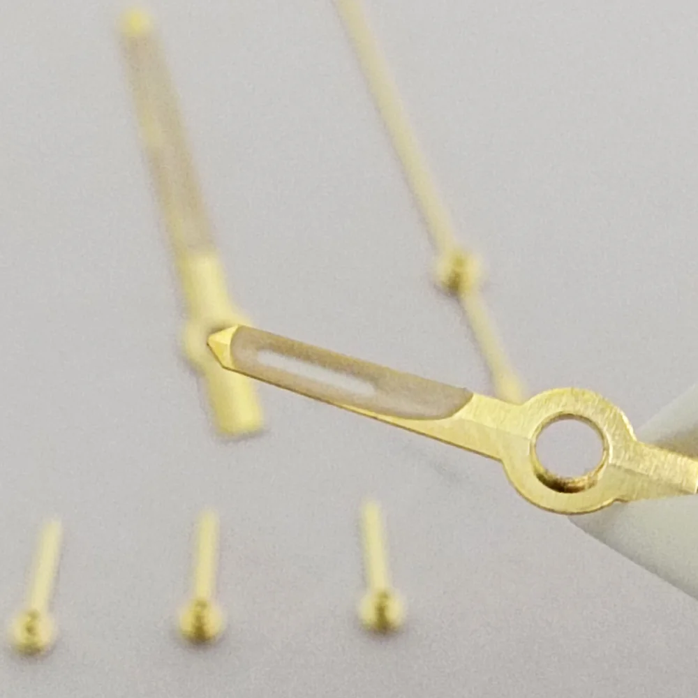 Acessórios de ponteiro e ponteiro de relógio de ouro rosa prateado e dourado são adequados para peças de relógio de quartzo do movimento automático VK63