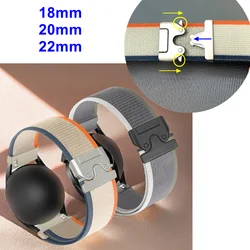 18/20/22mm Universal Trail Loop for Samsung Watch Band Parachute buckle Nylon Strap for Huawei Watch/Garmin Watch/Amazfit Watch