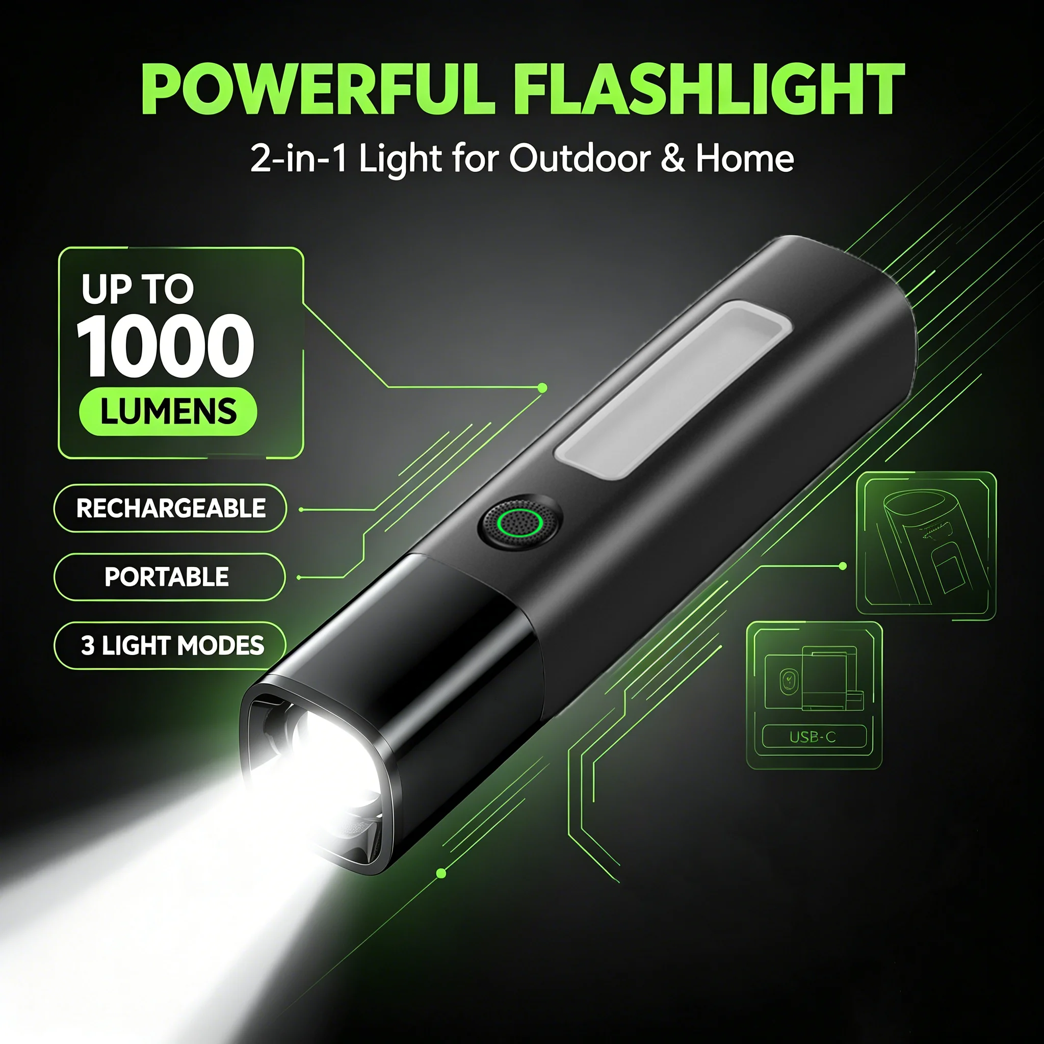 Philips SFL1151 LED Flashlight - Outdoor Lighting Philips ulasan dan harga