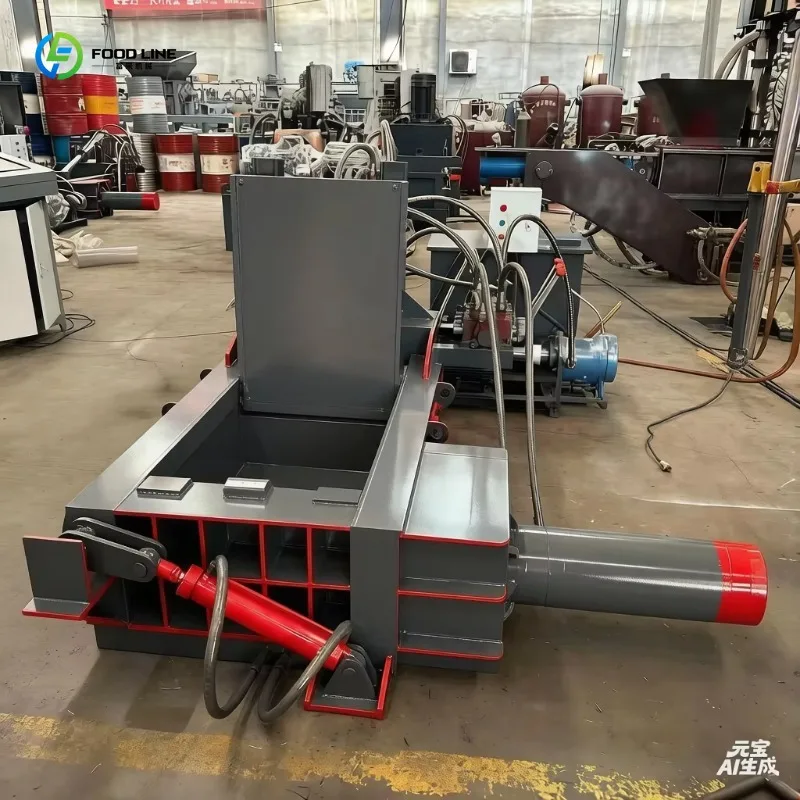 Customized Custom Block Metal Press Equipped With Custom Molds For Waste Metal Processing