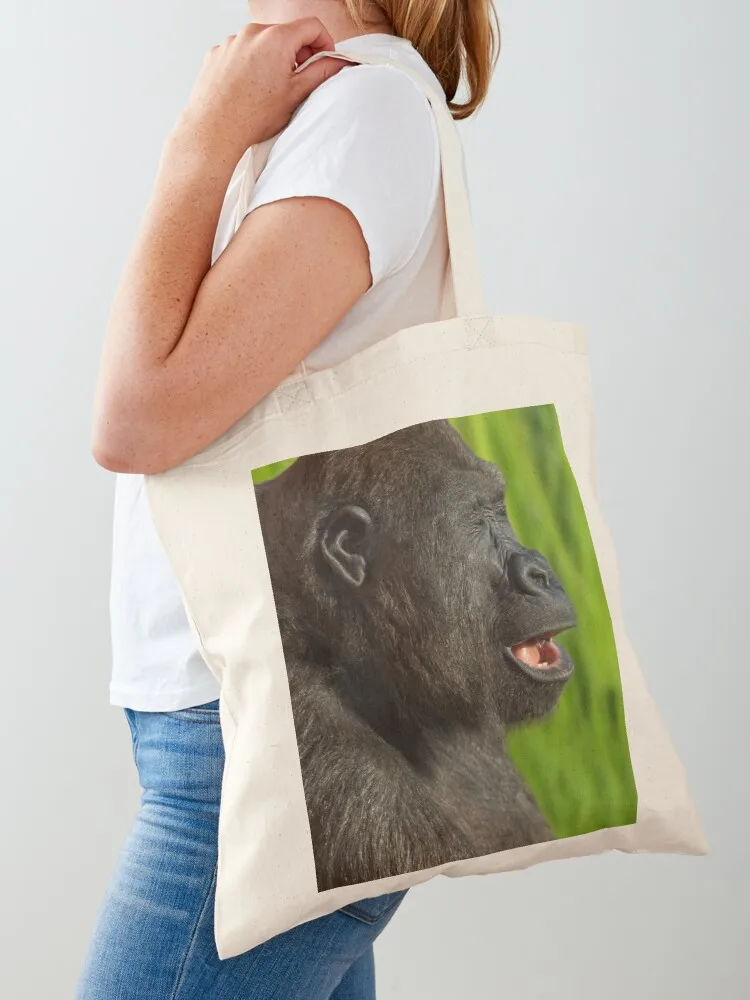 Gorilla Lope In The Sunshine Tote Bag canvas tote Handbags women Gift bags Customizable Canvas