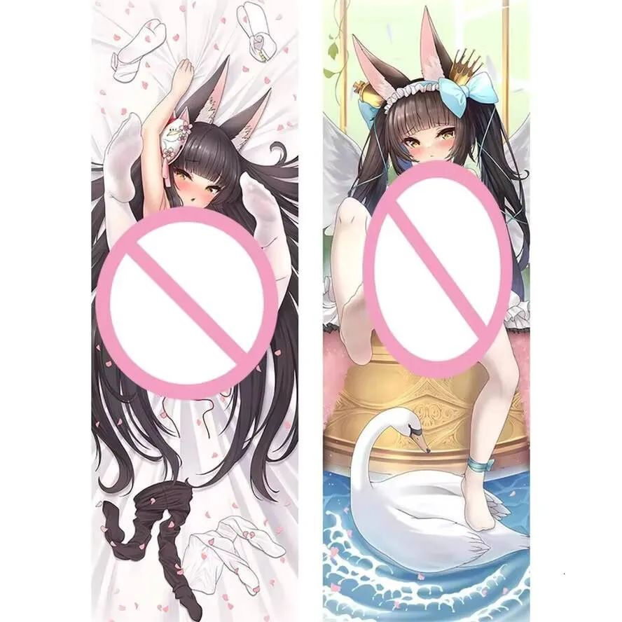 

Lane Nagato Azur Game IJN Amagi Sexy Dakimakura Hing Full Cushion Body Pillow Case Cover Home Bedding Decor