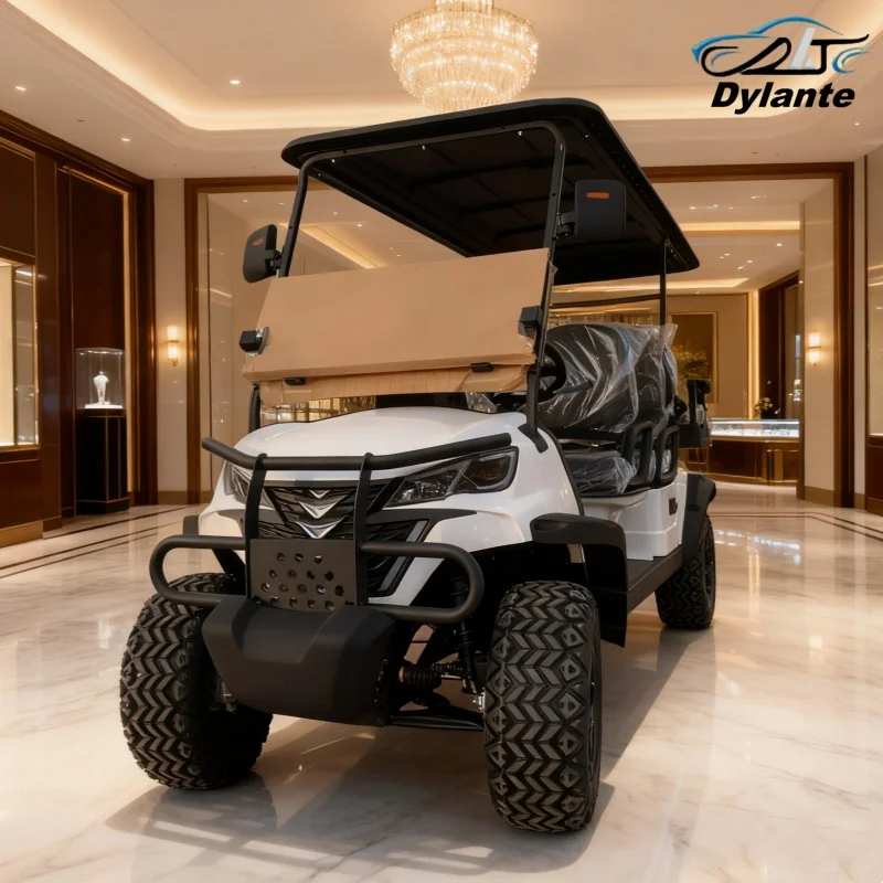 الشركة المصنعة للتخصيص عكس إنذار جديد الكهربائية المتقدمة الطاقة الجديدة عربة الغولف الكهربائية للبيع عربات الغولف للمركبة كعب #1