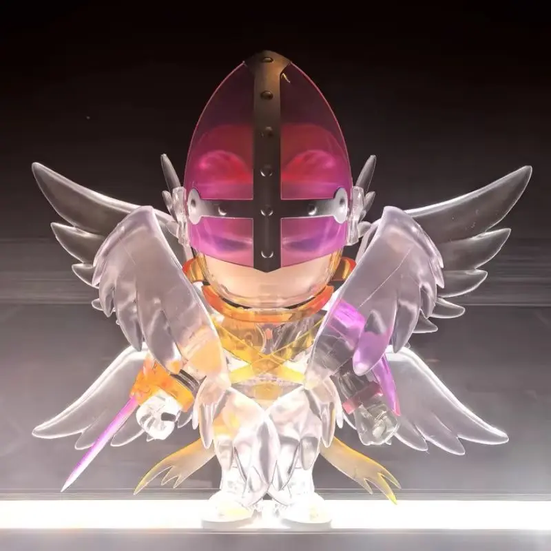 Bandai authentique Plabako monstre numérique boîte aveugle assemblage bataille t-rex jouet modèle pièce d'affichage à collectionner figurine cadeau