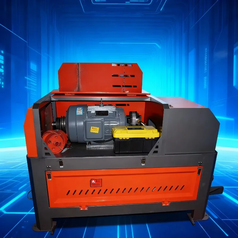 YG Customized  Power Gear-Driven Motor Straightening Machine For Metal Bar/Wire  40-50m/min Feeding Speed I