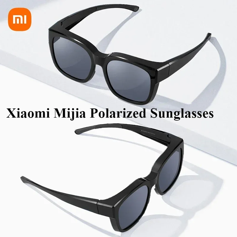 Xiaomi Mijia Polarized Sunglasses Myopic HD UV400 Men Women Goggles Outdoor Travel Driving Anti-Glare Cover Sun Glasses Set Mi